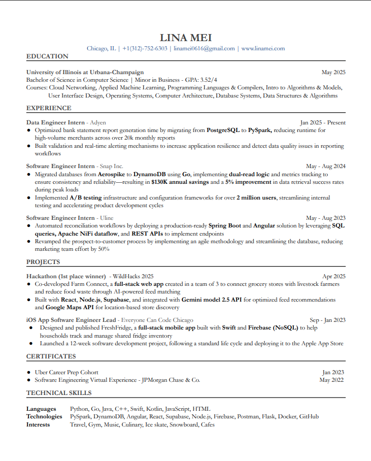 Resume